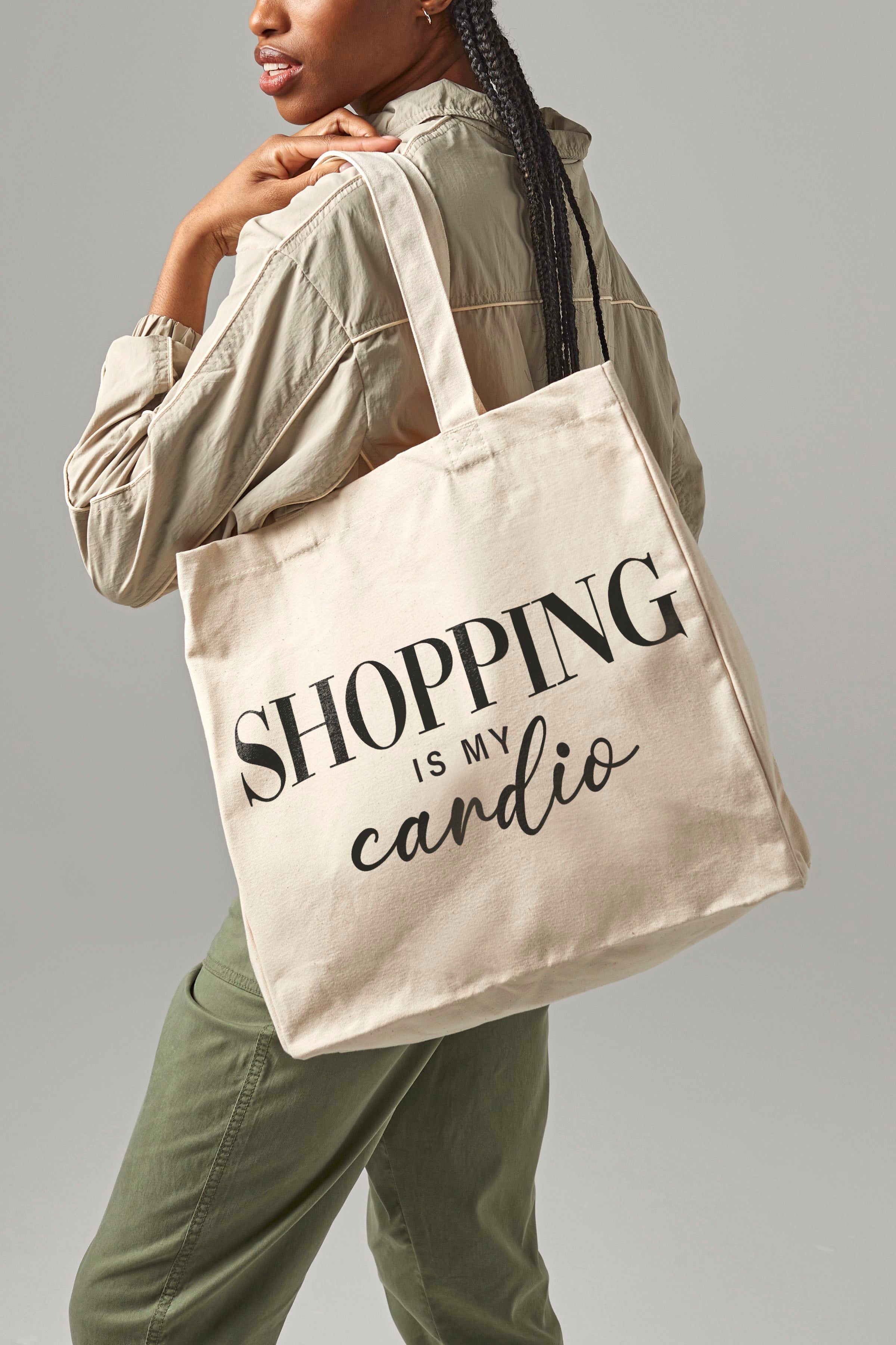 Shopper "Shopping is my cardio"